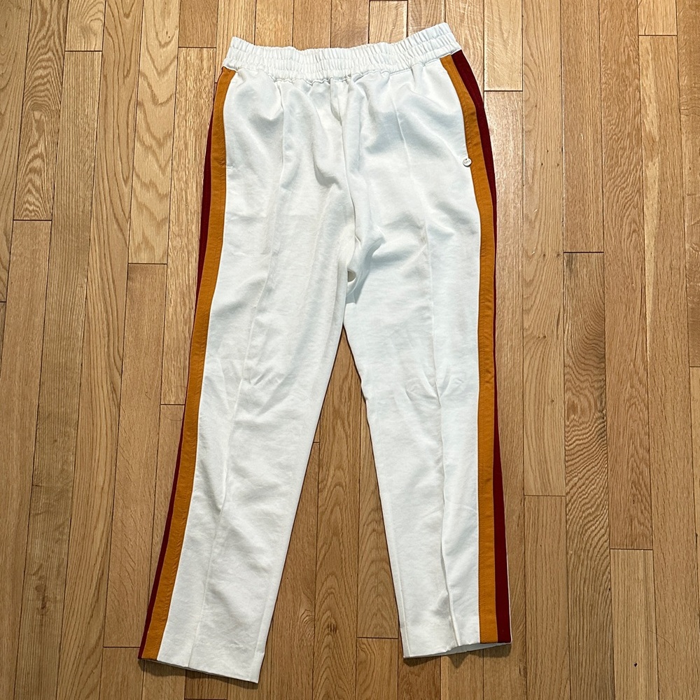 Scotch & soda white pants with stripes